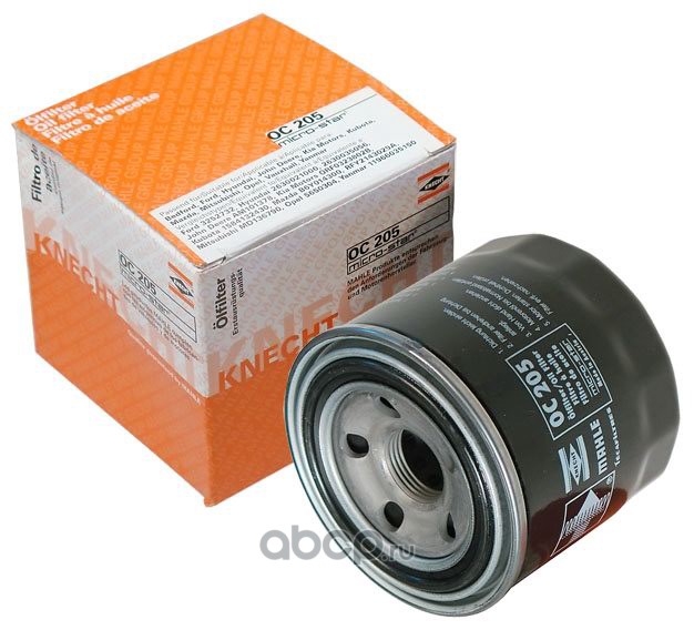 Mahle/Knecht OC205 Фильтр масляный